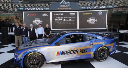 DAYTONA BEACH, FLORIDA - FEBRUARY 17: NASCAR officially unveiled the Next Gen Chevrolet Camaro ZL1 and livery it plans to race as the Garage 56 entry in the 2023 24 Hours of Le Mans at Daytona International Speedway on February 17, 2023 in Daytona Beach, Florida. (Photo by Chris Graythen/Getty Images) | Getty Images