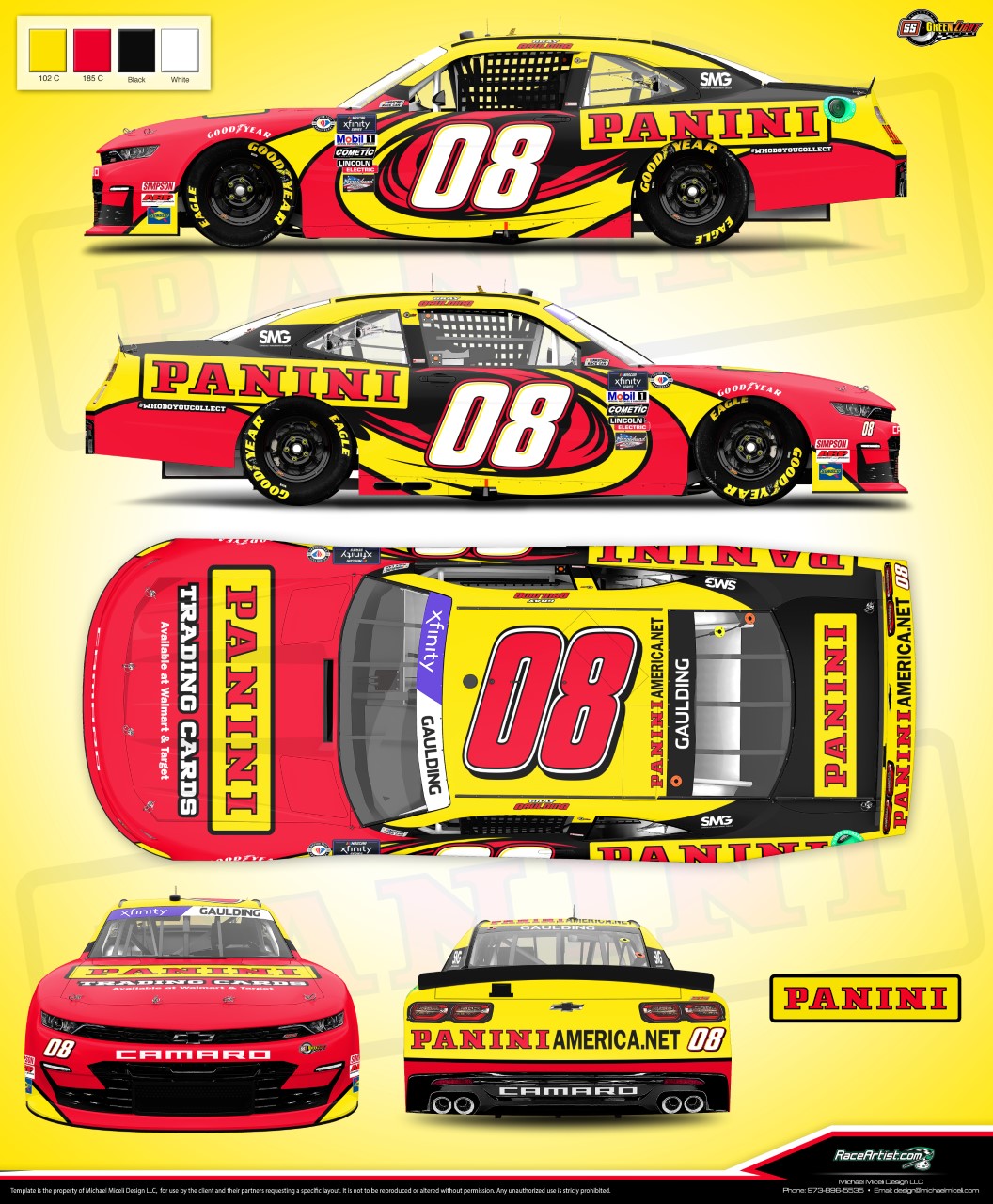08 Panini Chevrolet Layout 2023