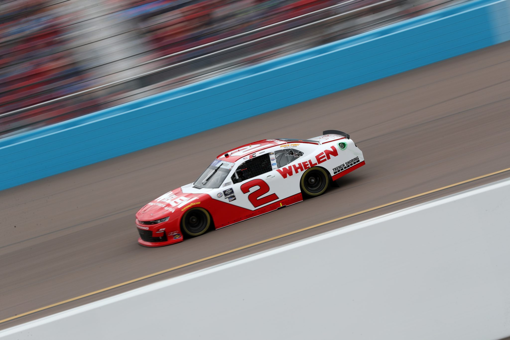AVONDALE, ARIZONA - MARCH 11: Sheldon Creed, driver of the #2 Whelen Chevrolet, drives during the NASCAR Xfinity Series United Rentals 200 at Phoenix Raceway on March 11, 2023 in Avondale, Arizona. (Photo by Meg Oliphant/Getty Images) | Getty Images