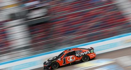 AVONDALE, ARIZONA - MARCH 10: Ross Chastain, driver of the #1 Kubota Chevrolet, drives during practice for the NASCAR Cup Series United Rentals Work United 500 at Phoenix Raceway on March 10, 2023 in Avondale, Arizona. (Photo by Meg Oliphant/Getty Images) | Getty Images