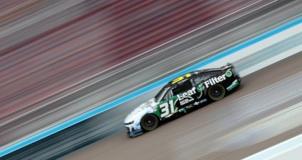 AVONDALE, ARIZONA - MARCH 10: Justin Haley, driver of the #31 LeafFilter Gutter Protection Chevrolet, drives during practice for the NASCAR Cup Series United Rentals Work United 500 at Phoenix Raceway on March 10, 2023 in Avondale, Arizona. (Photo by Meg Oliphant/Getty Images) | Getty Images