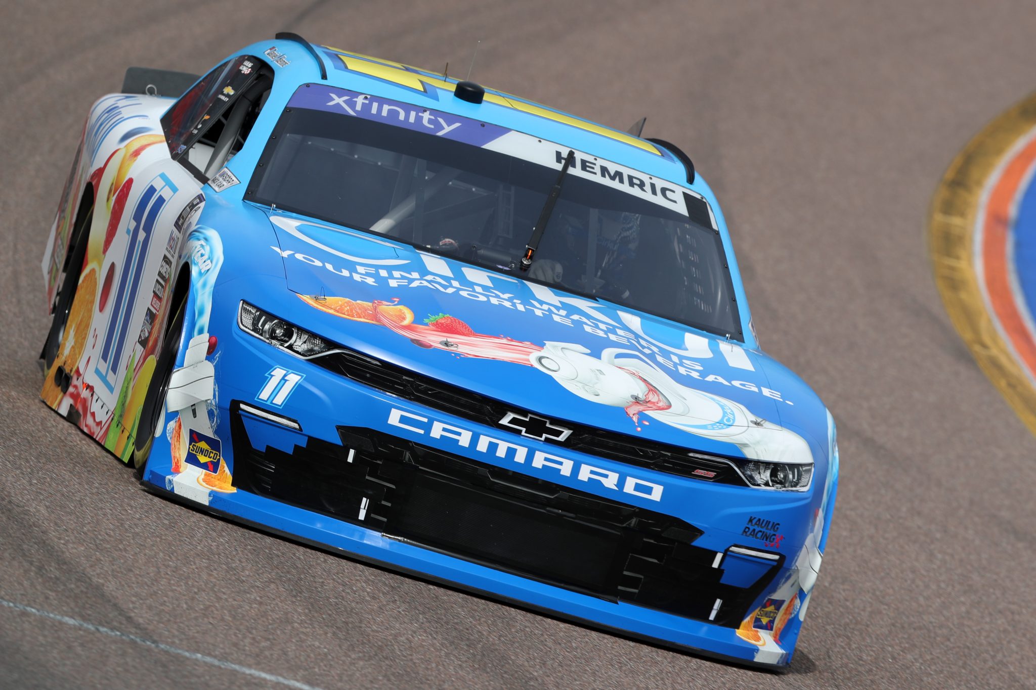 AVONDALE, ARIZONA - MARCH 11: Daniel Hemric, driver of the #11 Cirkul Chevrolet, drives during qualifying for the NASCAR Xfinity Series United Rentals 200 at Phoenix Raceway on March 11, 2023 in Avondale, Arizona. (Photo by Meg Oliphant/Getty Images) | Getty Images