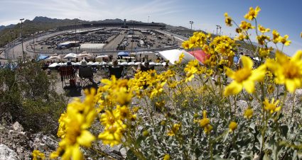 AVONDALE, ARIZONA - MARCH 12: NASCAR fans look on from the hillside area during the NASCAR Cup Series United Rentals Work United 500 at Phoenix Raceway on March 12, 2023 in Avondale, Arizona. (Photo by Chris Graythen/Getty Images) | Getty Images