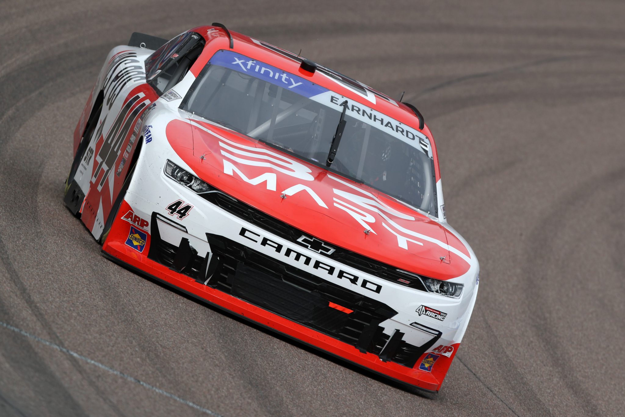 AVONDALE, ARIZONA - MARCH 11: Jeffrey Earnhardt, driver of the #44 Gas POS/BZ Mart Chevrolet, drives during qualifying for the NASCAR Xfinity Series United Rentals 200 at Phoenix Raceway on March 11, 2023 in Avondale, Arizona. (Photo by Meg Oliphant/Getty Images) | Getty Images