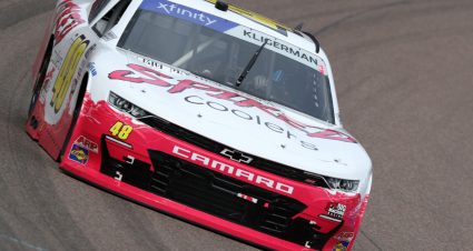Parker Kligerman’s 2023 #48 Big Machine Racing Spiked Chevrolet paint scheme.