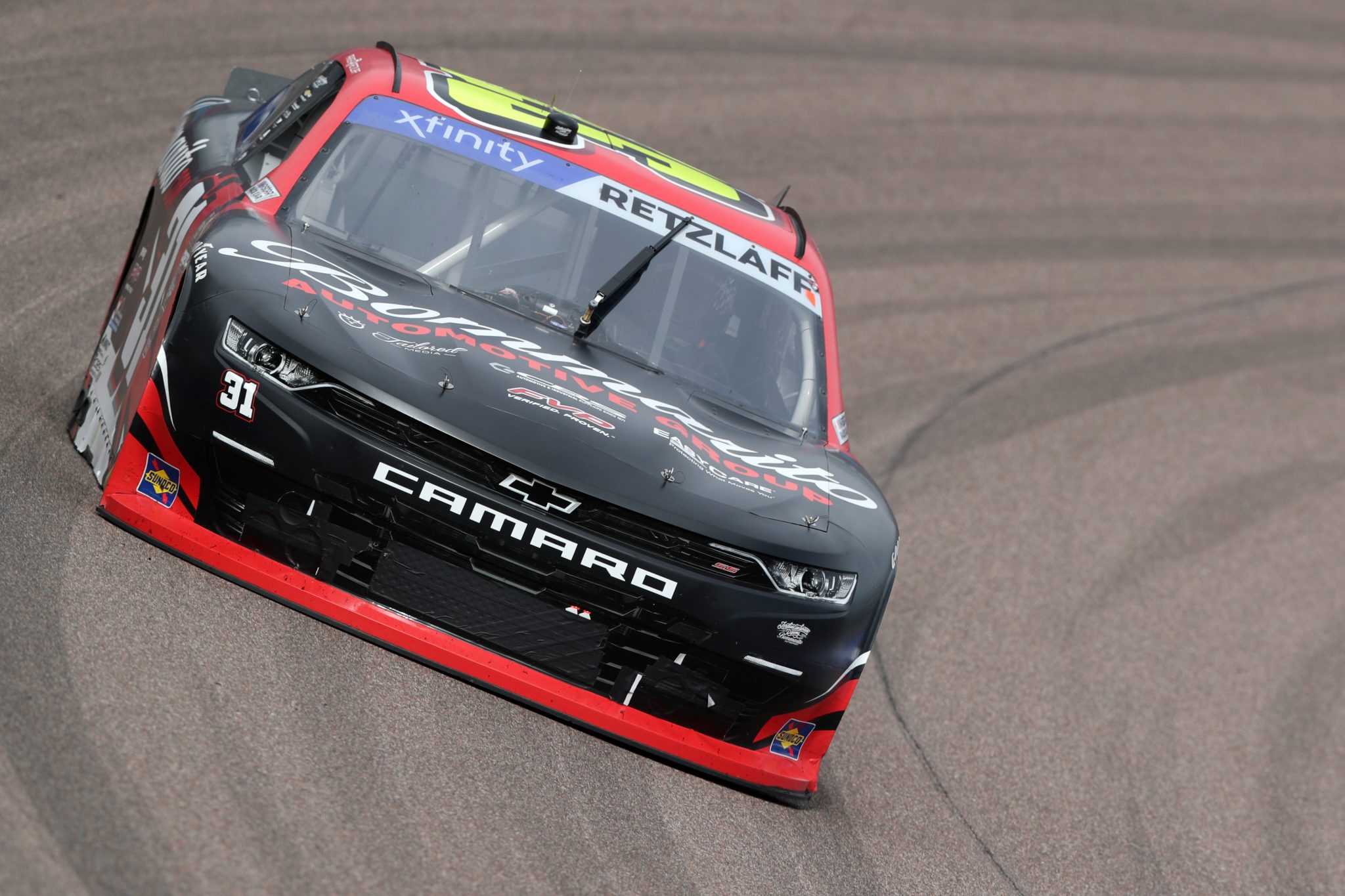 AVONDALE, ARIZONA - MARCH 11: Parker Retzlaff, driver of the #31 Bommarito Automotive Group Chevrolet, drives during qualifying for the NASCAR Xfinity Series United Rentals 200 at Phoenix Raceway on March 11, 2023 in Avondale, Arizona. (Photo by Meg Oliphant/Getty Images) | Getty Images