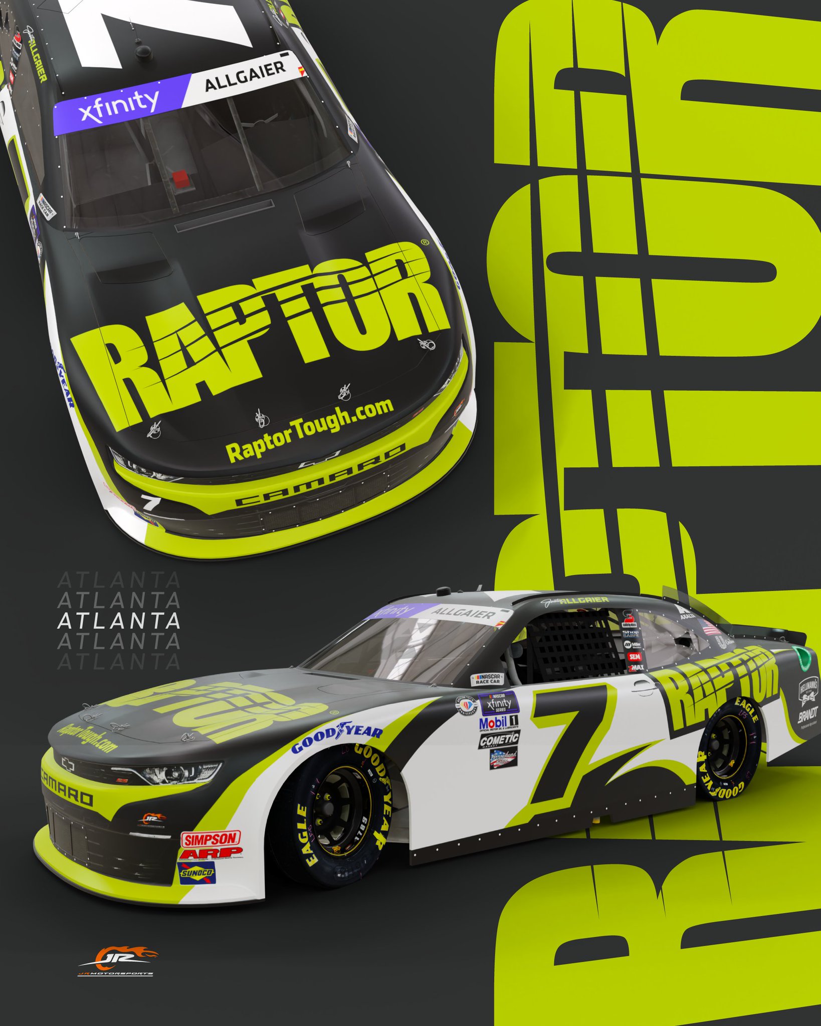 Justin Allgaier Atlanta Scheme