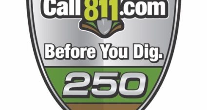 Call811.com Xfinity race logo at Martinsville