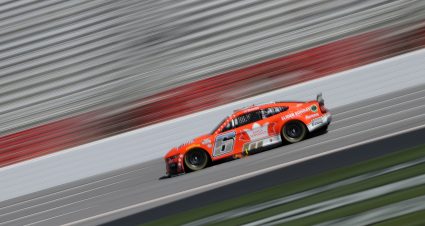 HAMPTON, GEORGIA - MARCH 18: Brad Keselowski, driver of the #6 King's Hawaiian Ford, drives during qualifying for the NASCAR Cup Series Ambetter Health 400 at Atlanta Motor Speedway on March 18, 2023 in Hampton, Georgia. (Photo by Jonathan Bachman/Getty Images) | Getty Images
