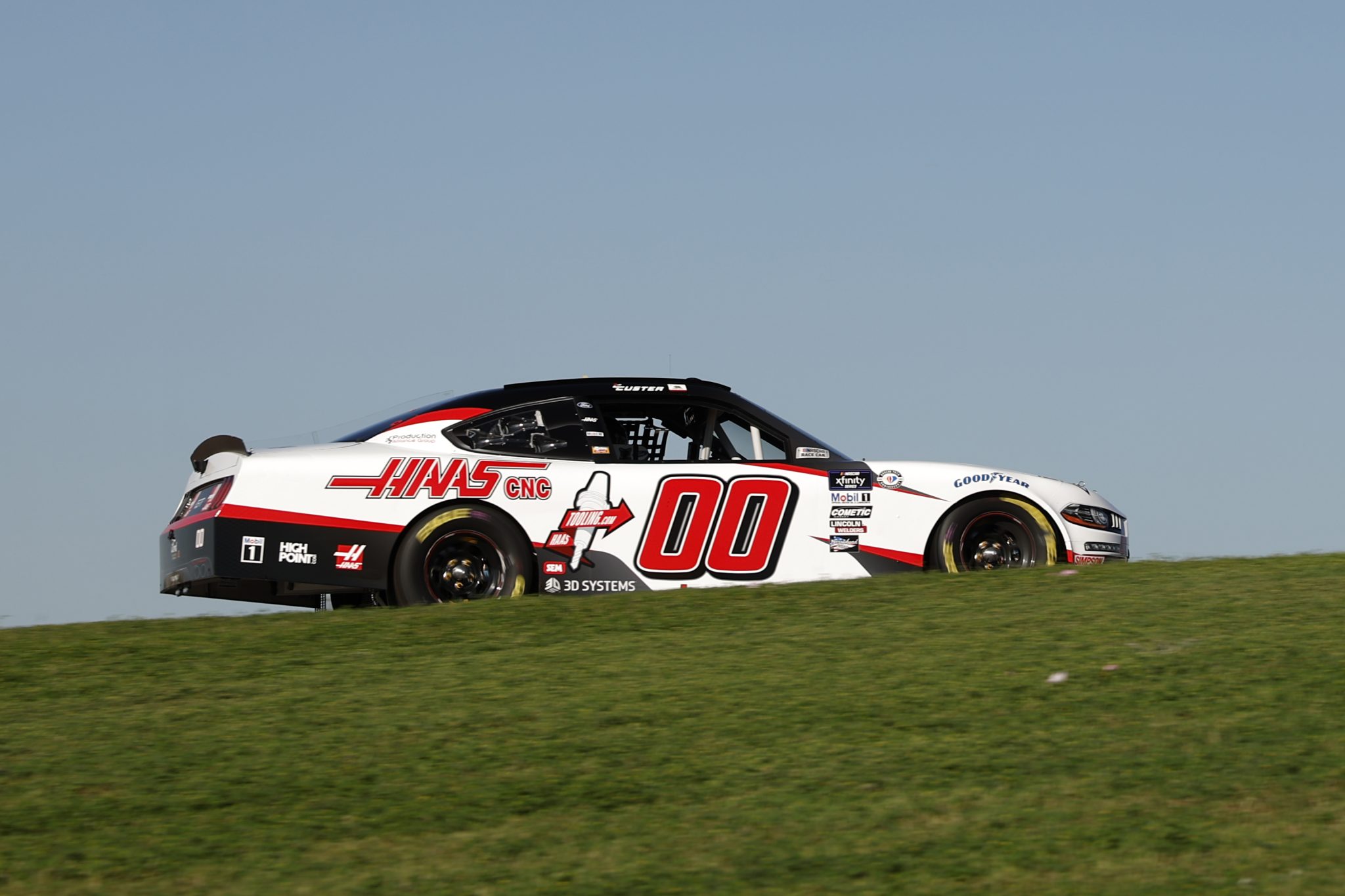AUSTIN, TEXAS - MARCH 24: Cole Custer, driver of the #00 Haas Automation Ford, drives during practice for the NASCAR Xfinity Series Pit Boss 250 at Circuit of The Americas on March 24, 2023 in Austin, Texas. (Photo by Chris Graythen/Getty Images) | Getty Images