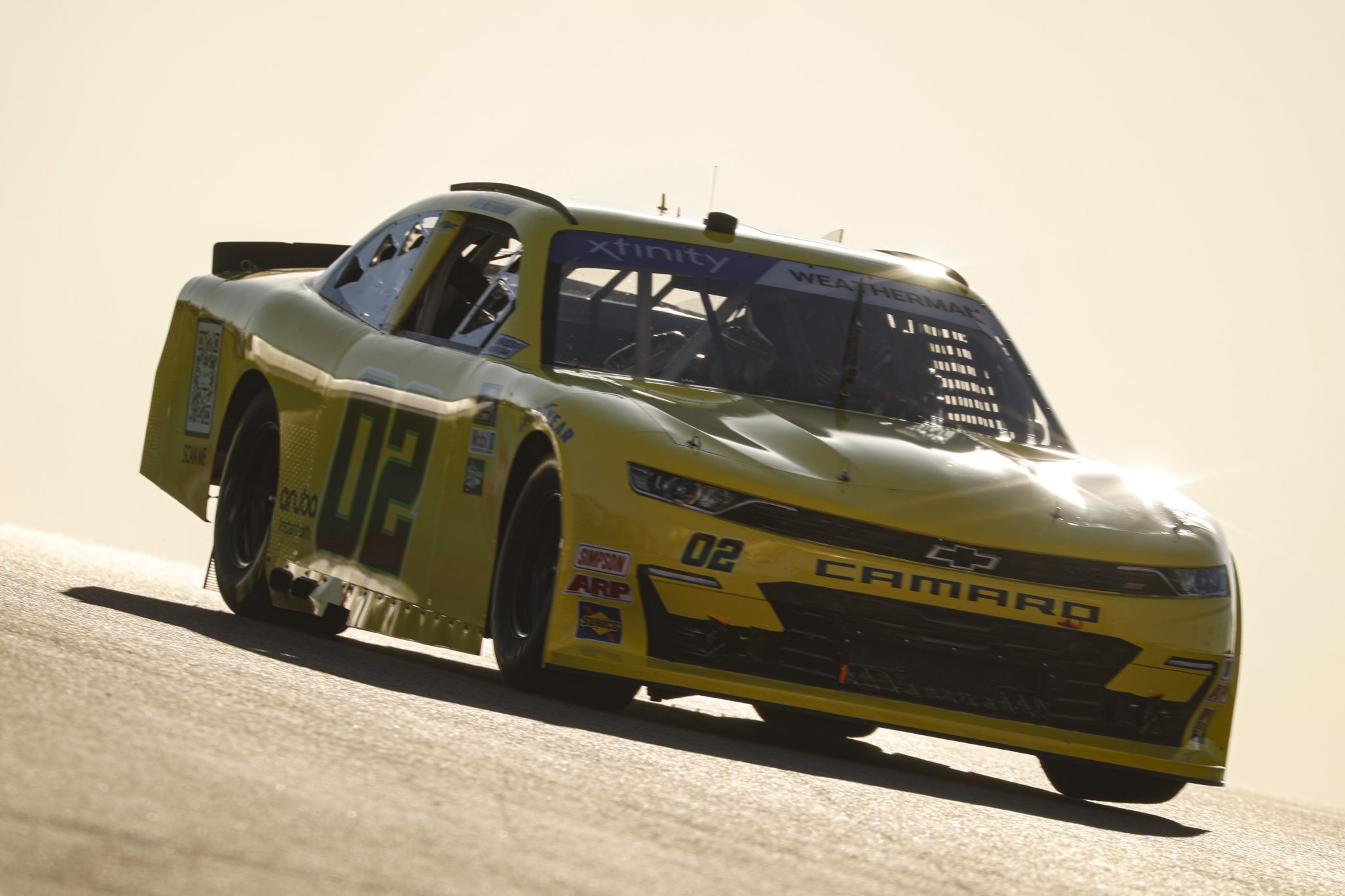 AUSTIN, TEXAS - MARCH 24: Kyle Weatherman, driver of the #02 Our Motorsports Chevrolet, drives during practice for the NASCAR Xfinity Series Pit Boss 250 at Circuit of The Americas on March 24, 2023 in Austin, Texas. (Photo by Chris Graythen/Getty Images) | Getty Images