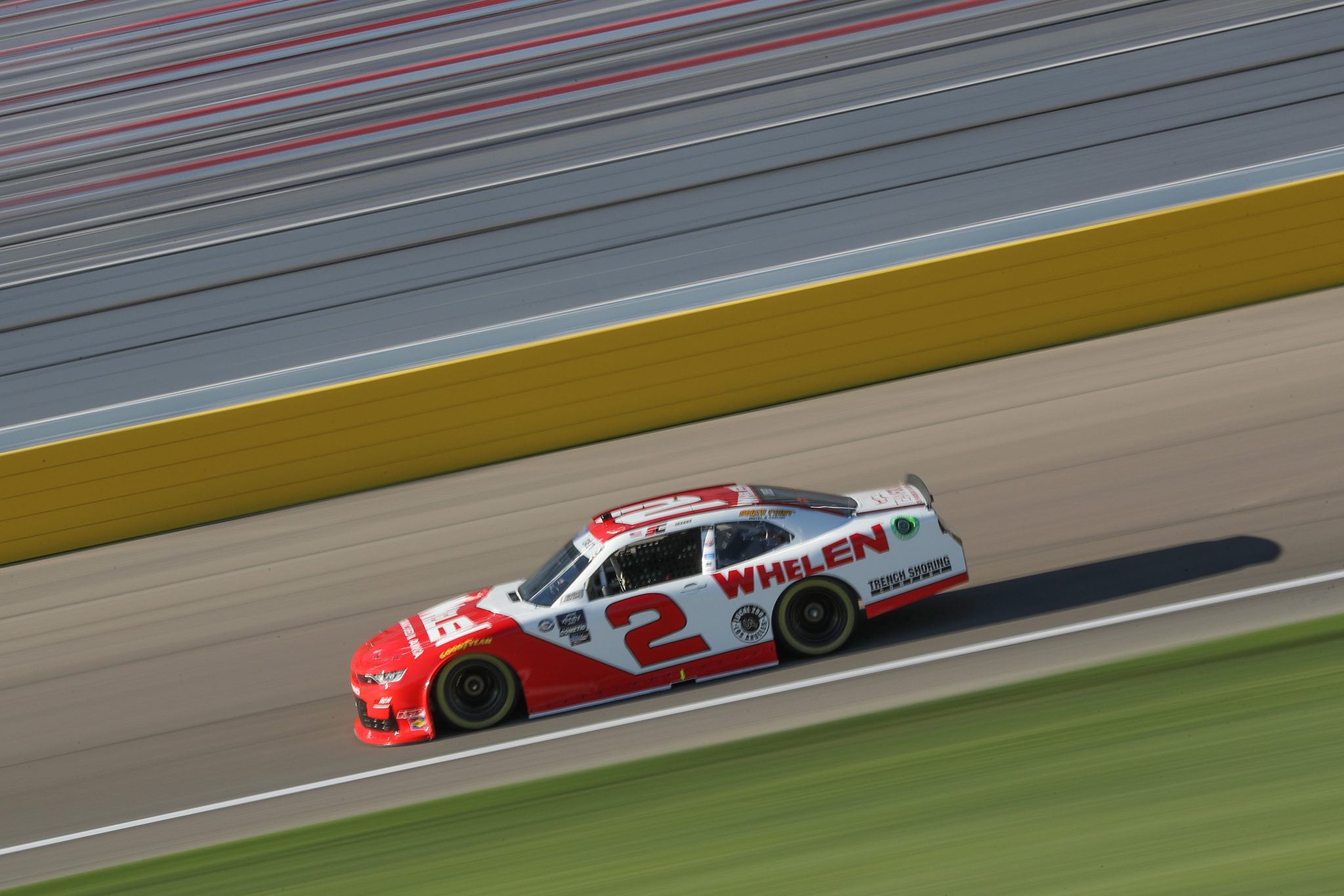 LAS VEGAS, NEVADA - MARCH 03: Sheldon Creed, driver of the #2 Whelen Chevrolet, drives during practice for the NASCAR Xfinity Series Alsco Uniforms 300 at Las Vegas Motor Speedway on March 03, 2023 in Las Vegas, Nevada. (Photo by Meg Oliphant/Getty Images) | Getty Images