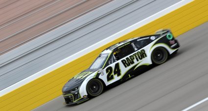 William Byron’s 2023 #24 RaptorTough.com Chevrolet paint scheme.