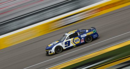 LAS VEGAS, NEVADA - MARCH 04: Josh Berry, driver of the #9 NAPA Auto Parts Chevrolet, drives during practice for the NASCAR Cup Series Pennzoil 400 at Las Vegas Motor Speedway on March 04, 2023 in Las Vegas, Nevada. (Photo by Meg Oliphant/Getty Images) | Getty Images