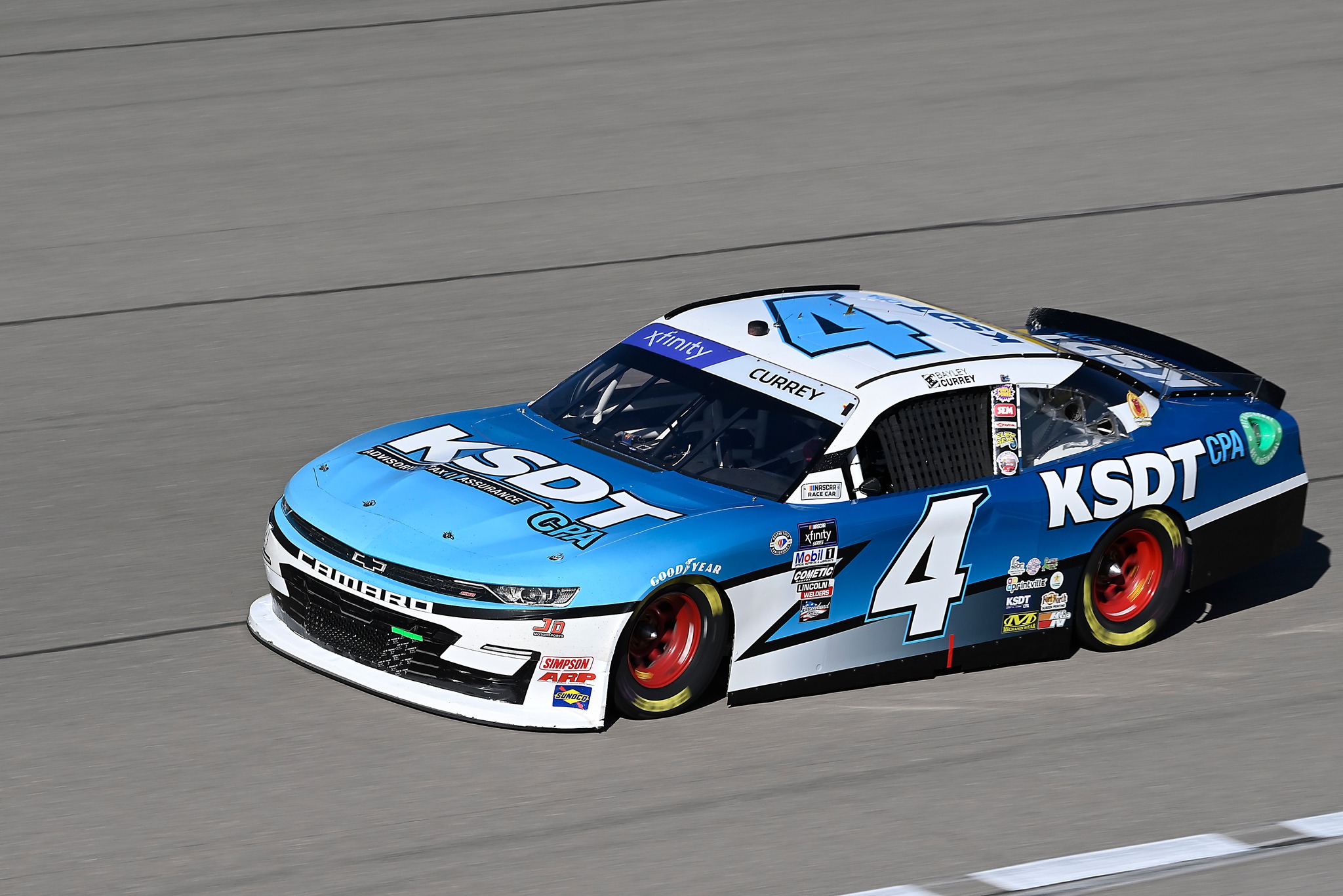 #4: Bayley Currey, JD Motorsports, KSDT CPA Chevrolet Camaro