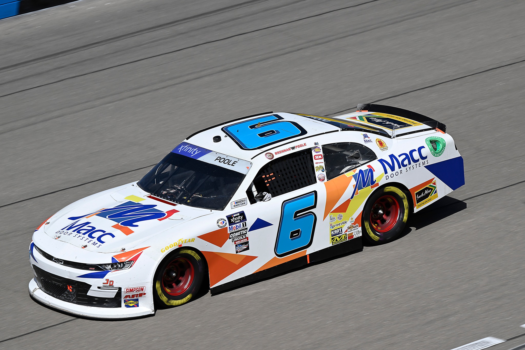 #6: Brennan Poole, JD Motorsports, MACC DOOR SYSTEMS Chevrolet Camaro