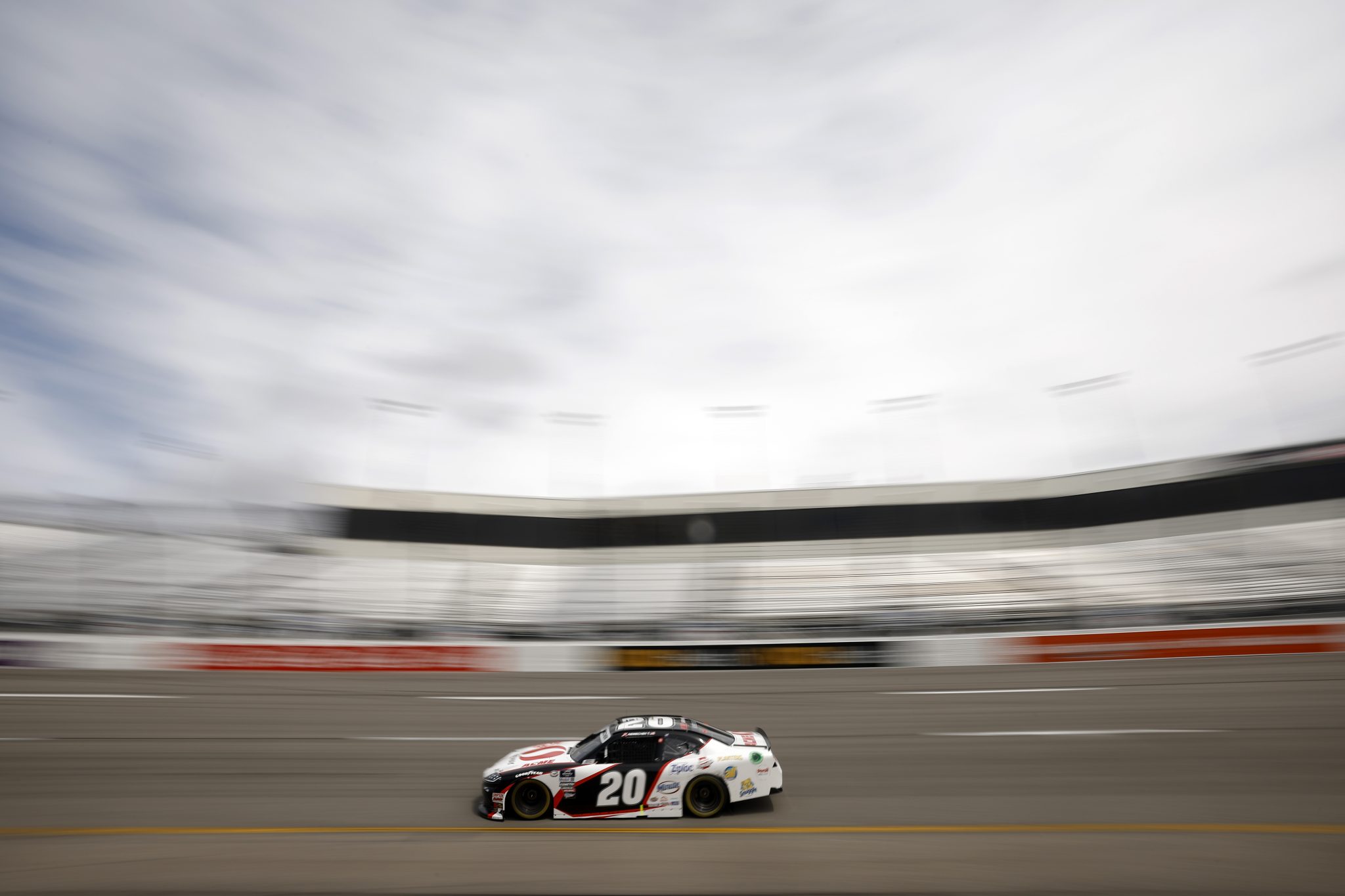 RICHMOND, VIRGINIA - APRIL 01: John Hunter Nemechek, driver of the #20 Safeway/ACME Toyota, drives during the NASCAR Xfinity Series ToyotaCare 250 at Richmond Raceway on April 01, 2023 in Richmond, Virginia. (Photo by Jared C. Tilton/Getty Images) | Getty Images