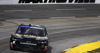 MARTINSVILLE, VIRGINIA - APRIL 14: Kyle Weatherman, driver of the #96 Fanttik/BrewHaha Chevrolet, drives during practice for the NASCAR Xfinity SeriesCall811.com Before You Dig. 250 at Martinsville Speedway on April 14, 2023 in Martinsville, Virginia. (Photo by Sean Gardner/Getty Images) | Getty Images