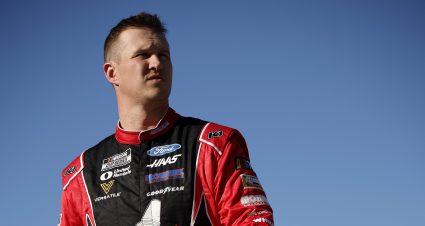 MARTINSVILLE, VIRGINIA - APRIL 15: Ryan Preece, driver of the #41 HaasTooling.com Ford, walks the grid during qualifying for the NASCAR Cup Series NOCO 400 at Martinsville Speedway on April 15, 2023 in Martinsville, Virginia. (Photo by Jared C. Tilton/Getty Images) | Getty Images
