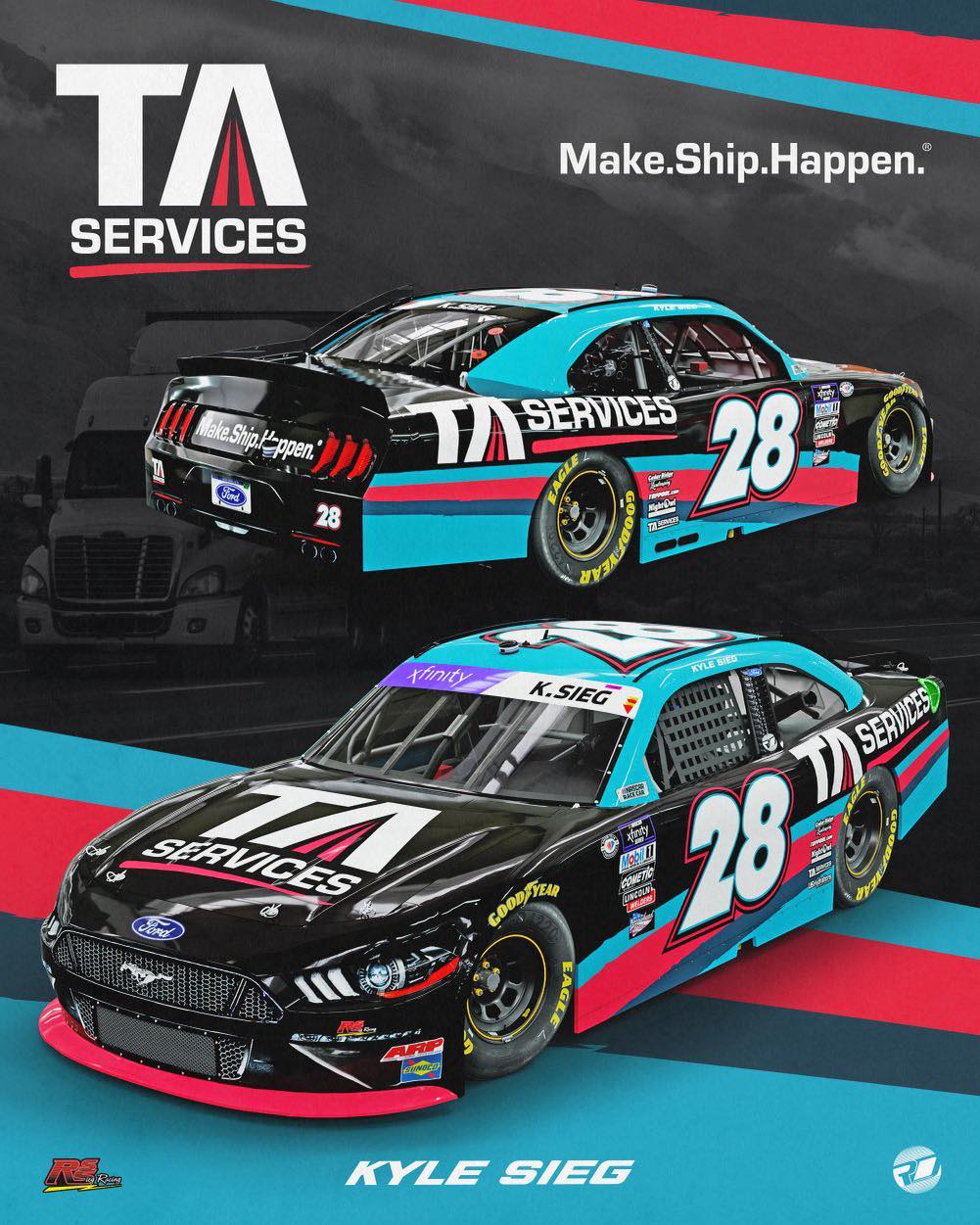Kyle Sieg Talladega Scheme