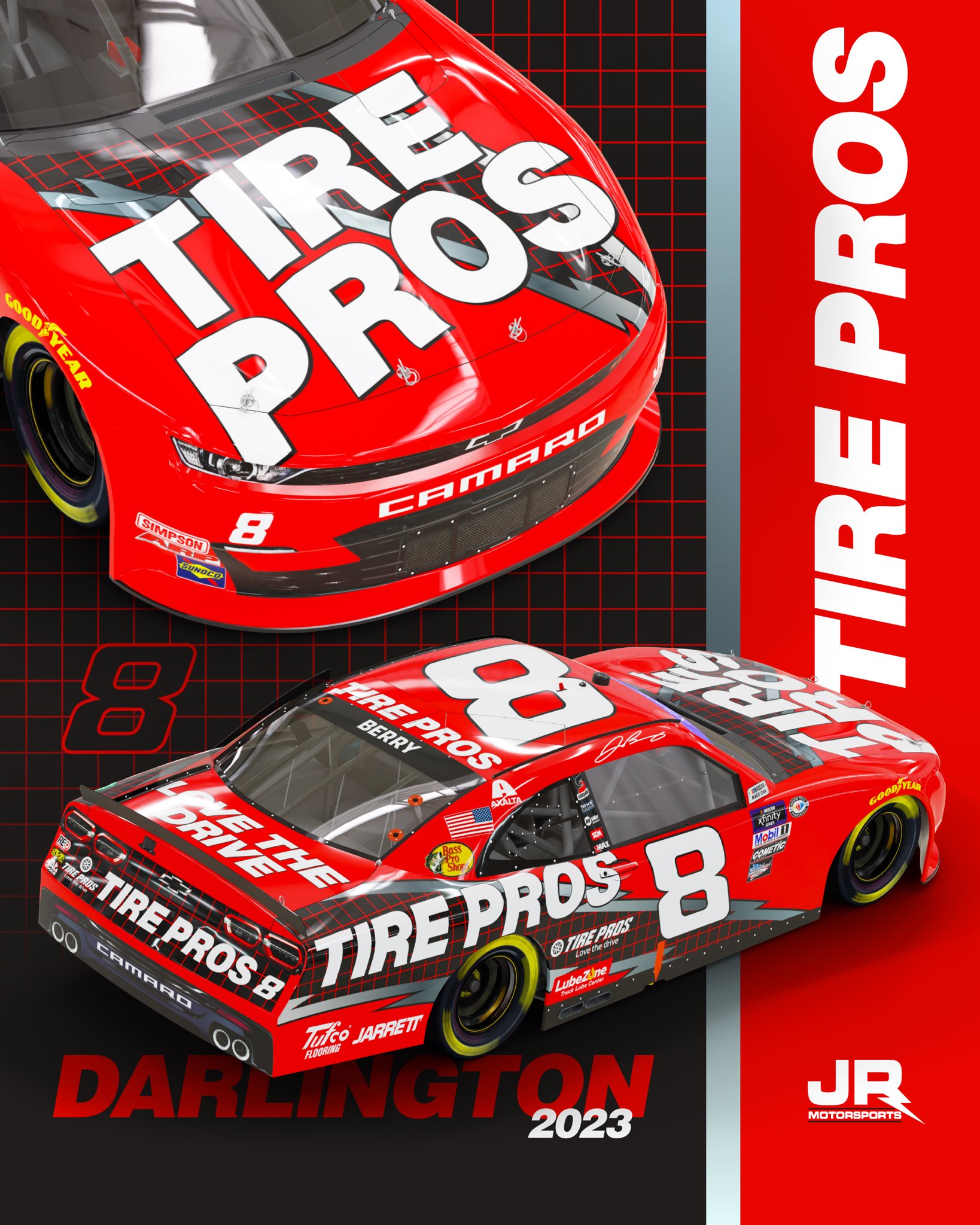 Josh Berry Darlington Throwback