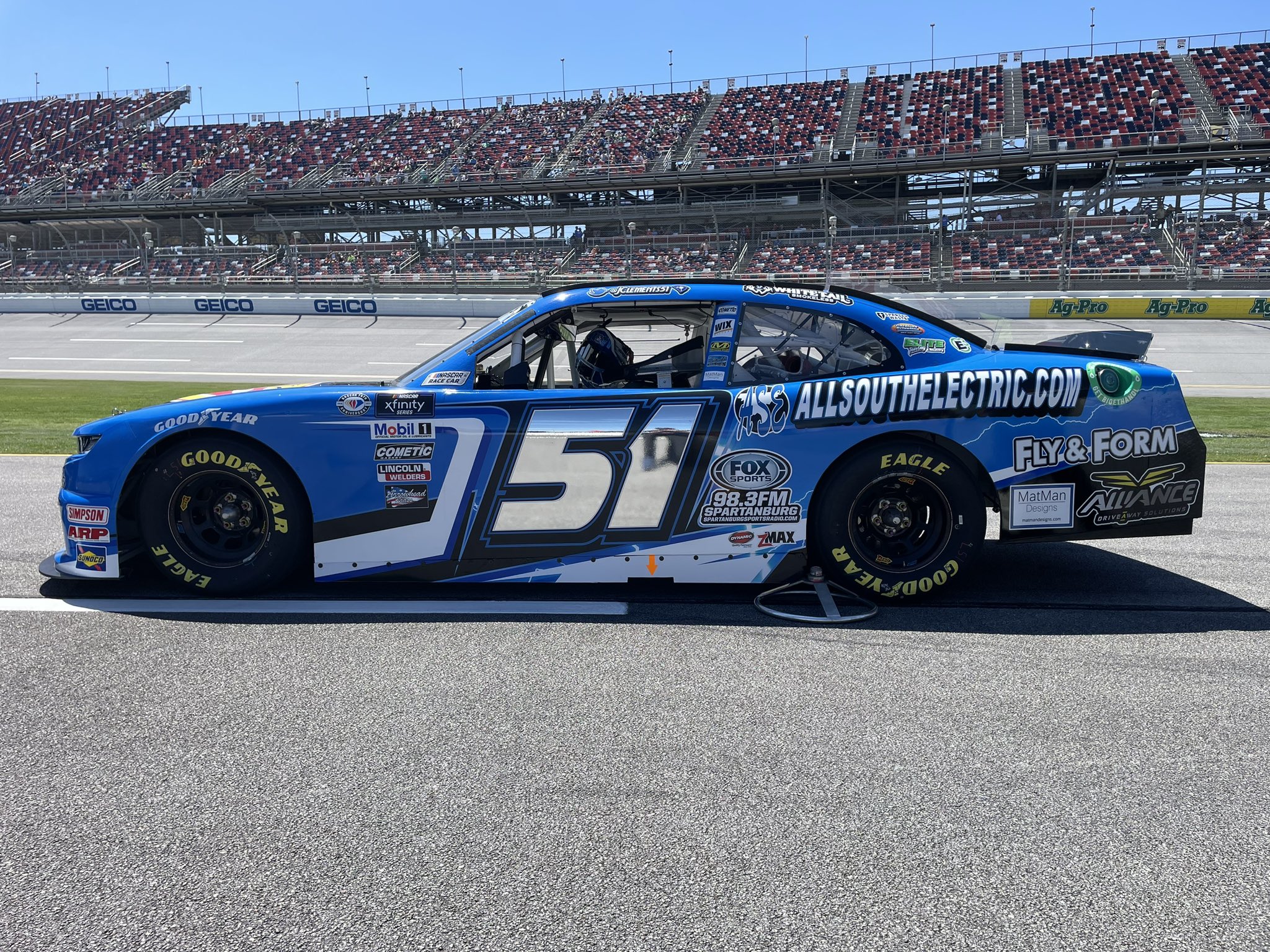 Jeremy Clements Talladega