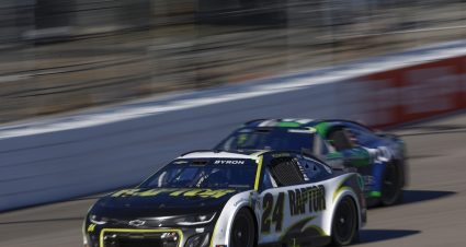 William Byron’s 2023 #24 RaptorTough.com Chevrolet paint scheme.