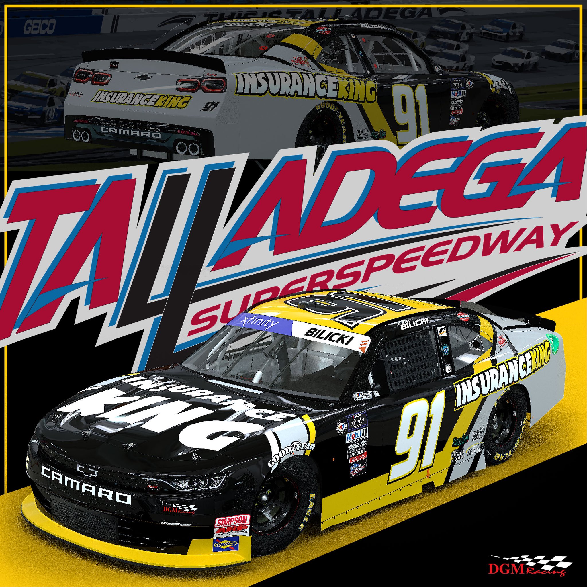 Josh Bilicki Talladega Sceme