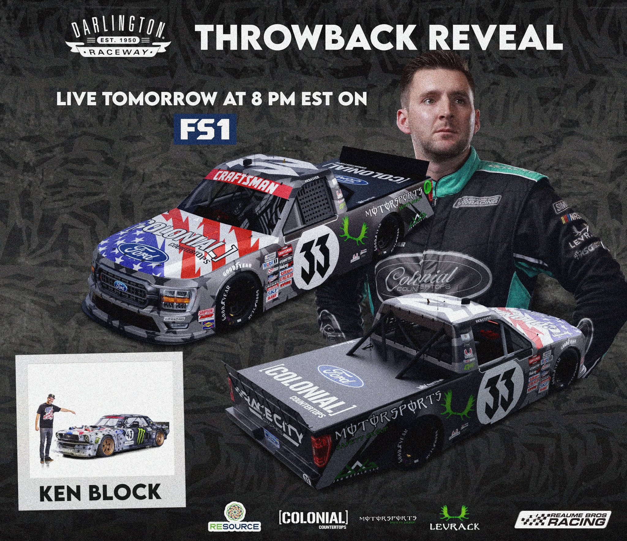 Josh Reaume Darlington Throwback
