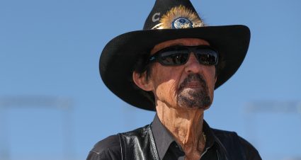 LAS VEGAS, NEVADA - MARCH 03: NASCAR Hall of Famer and GMS Motorsports owner Richard Petty looks on during practice for the NASCAR CRAFTSMAN Truck Series Victoria's Voice Foundation 200 at Las Vegas Motor Speedway on March 03, 2023 in Las Vegas, Nevada. (Photo by Meg Oliphant/Getty Images) | Getty Images