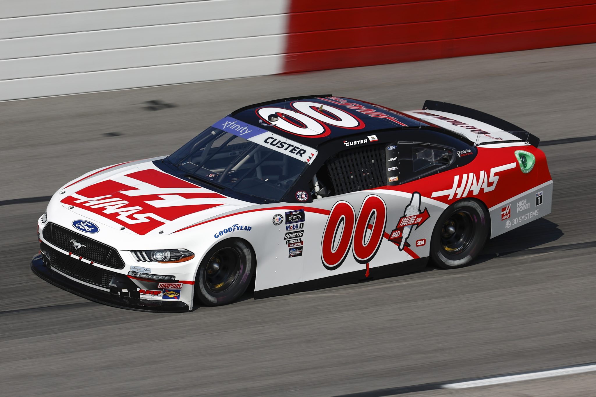 DARLINGTON, SOUTH CAROLINA - MAY 12: Cole Custer, driver of the #00 Haas Automation Ford, drives during practice for the NASCAR Xfinity Series Shriners Children's 200 at Darlington Raceway on May 12, 2023 in Darlington, South Carolina. (Photo by Jared C. Tilton/Getty Images) | Getty Images