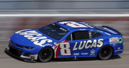 DARLINGTON, SOUTH CAROLINA - MAY 13: Kyle Busch, driver of the #8 Lucas Oil Chevrolet, drives during practice for the NASCAR Cup Series Goodyear 400 at Darlington Raceway on May 13, 2023 in Darlington, South Carolina. (Photo by Jared C. Tilton/Getty Images) | Getty Images
