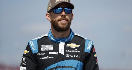 DARLINGTON, SOUTH CAROLINA - MAY 13: Ross Chastain, driver of the #1 Worldwide Express/UPS Chevrolet, walks the grid during practice for the NASCAR Cup Series Goodyear 400 at Darlington Raceway on May 13, 2023 in Darlington, South Carolina. (Photo by Jared C. Tilton/Getty Images) | Getty Images