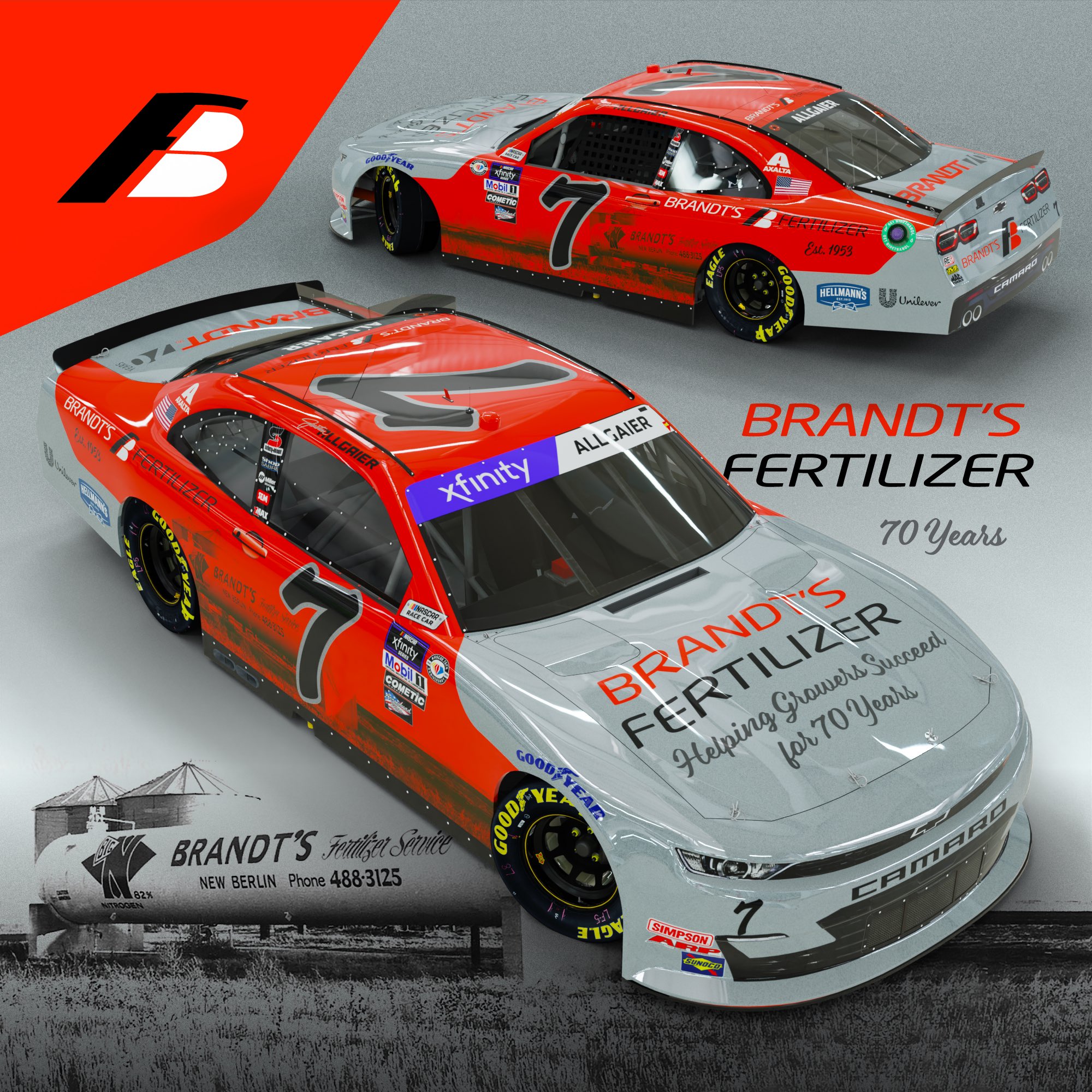 Justin Allgaier Throwback