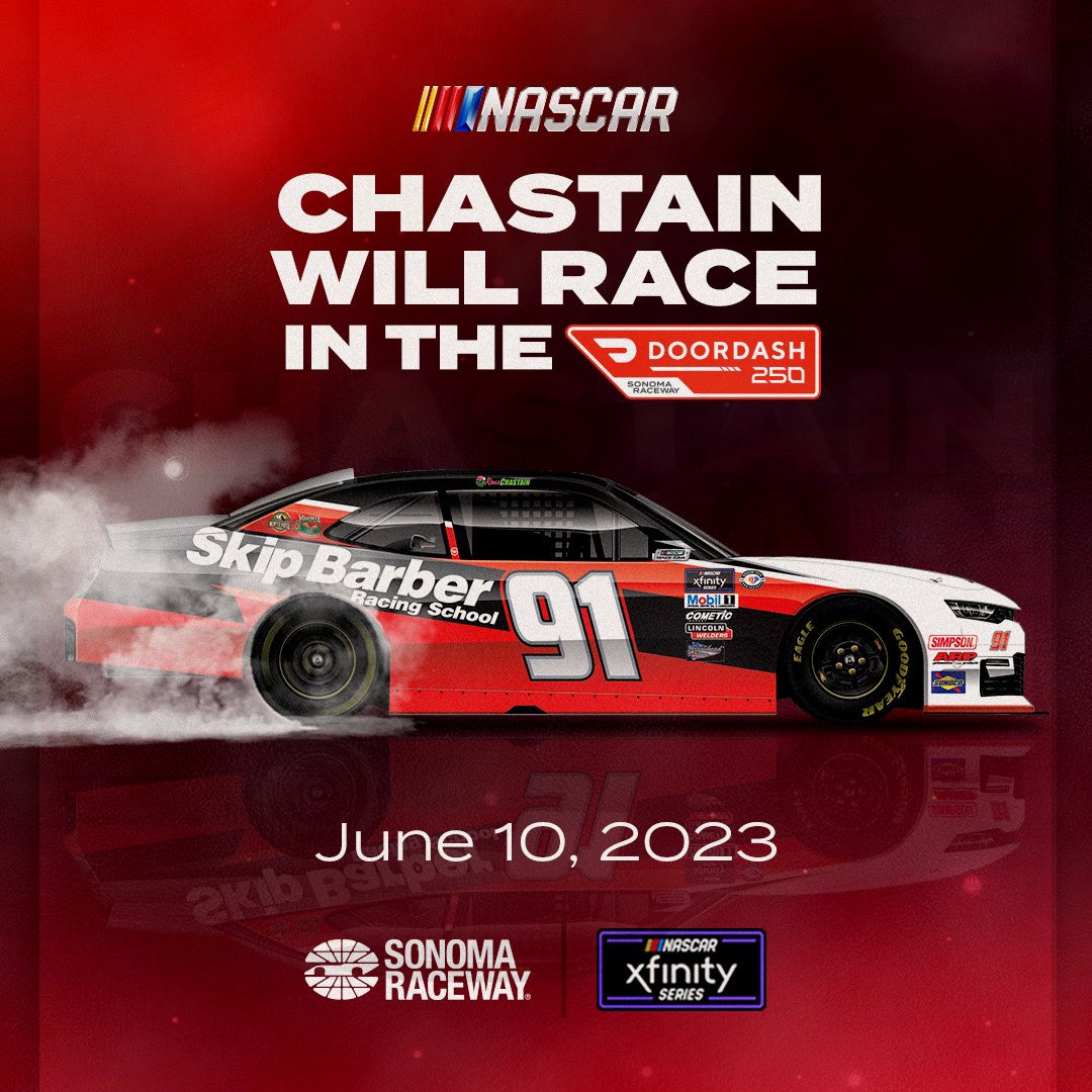 Ross Chastain Sonoma Scheme
