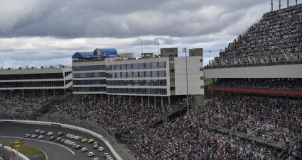 CONCORD, NORTH CAROLINA - MAY 29: A general view of racing during the NASCAR Cup Series Coca-Cola 600 at Charlotte Motor Speedway on May 29, 2023 in Concord, North Carolina. (Photo by Logan Riely/Getty Images) | Getty Images