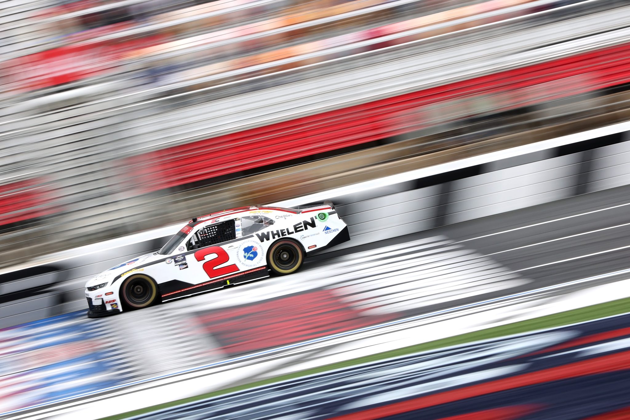CONCORD, NORTH CAROLINA - MAY 29: Sheldon Creed, driver of the #2 Whelen Chevrolet, drives during the NASCAR Xfinity Series Alsco Uniforms 300 at Charlotte Motor Speedway on May 29, 2023 in Concord, North Carolina. (Photo by David Jensen/Getty Images) | Getty Images