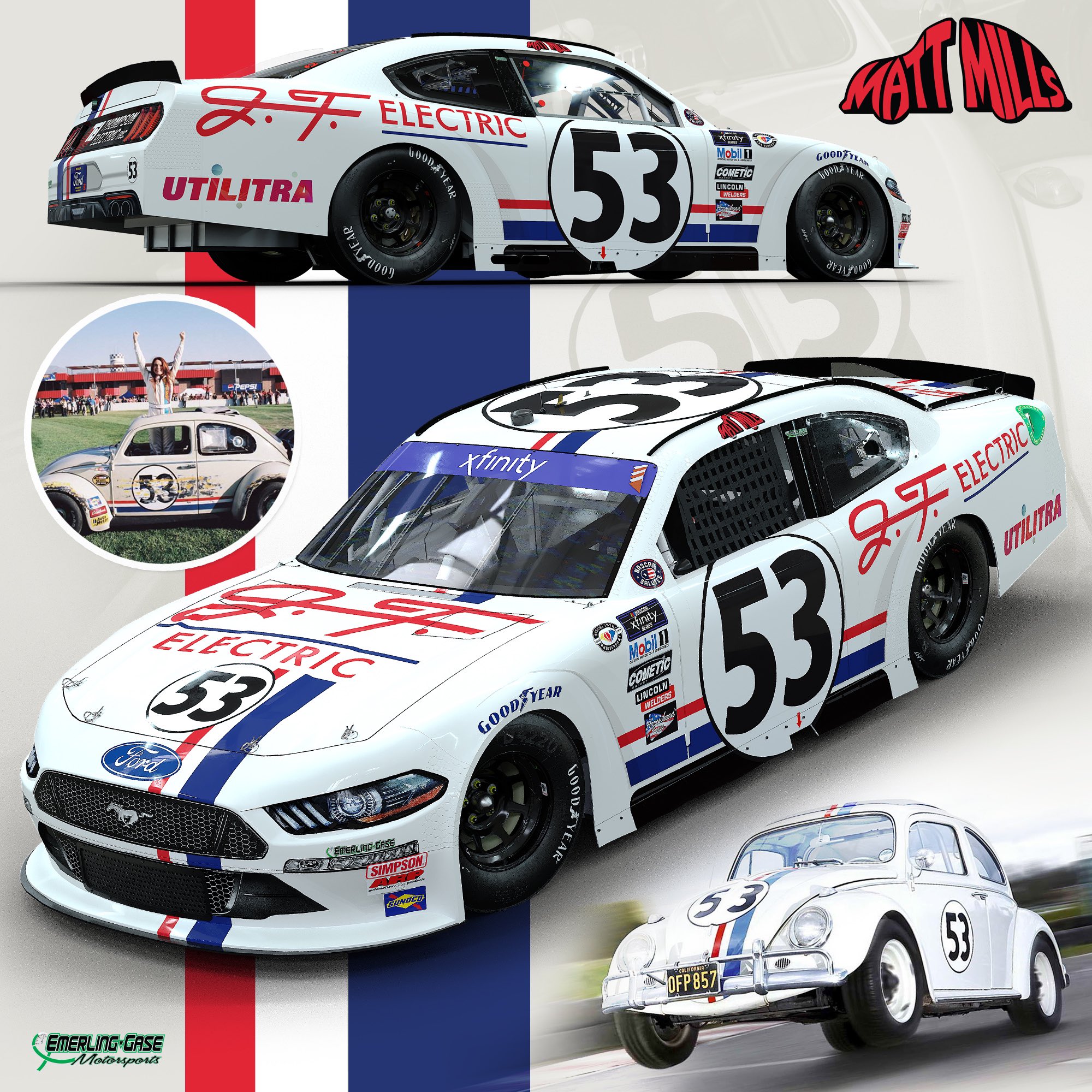 Matt Mills Darlington Throwback