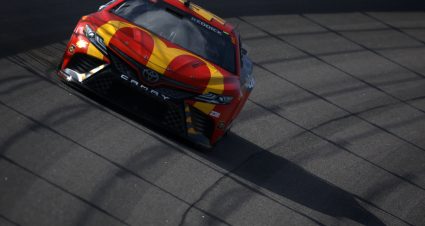 KANSAS CITY, KANSAS - MAY 06: Tyler Reddick, driver of the #45 McDonald's Toyota, drives during practice for the NASCAR Cup Series Advent Health 400 at Kansas Speedway on May 06, 2023 in Kansas City, Kansas. (Photo by Sean Gardner/Getty Images) | Getty Images