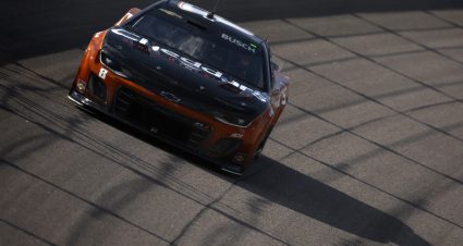 Kyle Busch’s 2023 #8 Cheddar’s Scratch Kitchen Chevrolet paint scheme.