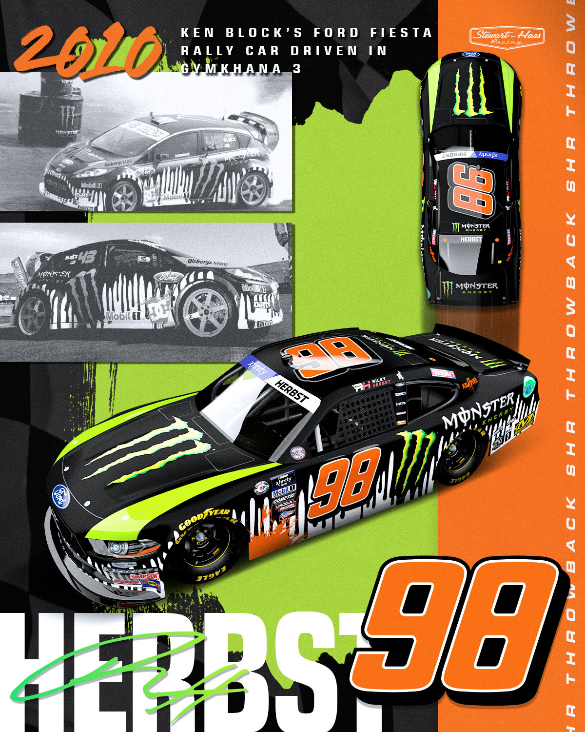 Riley Herbst Darlington Throwback
