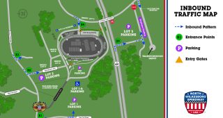 NCDOT, Highway Patrol join Speedway Motorsports to prepare fans for parking, race week traffic flow