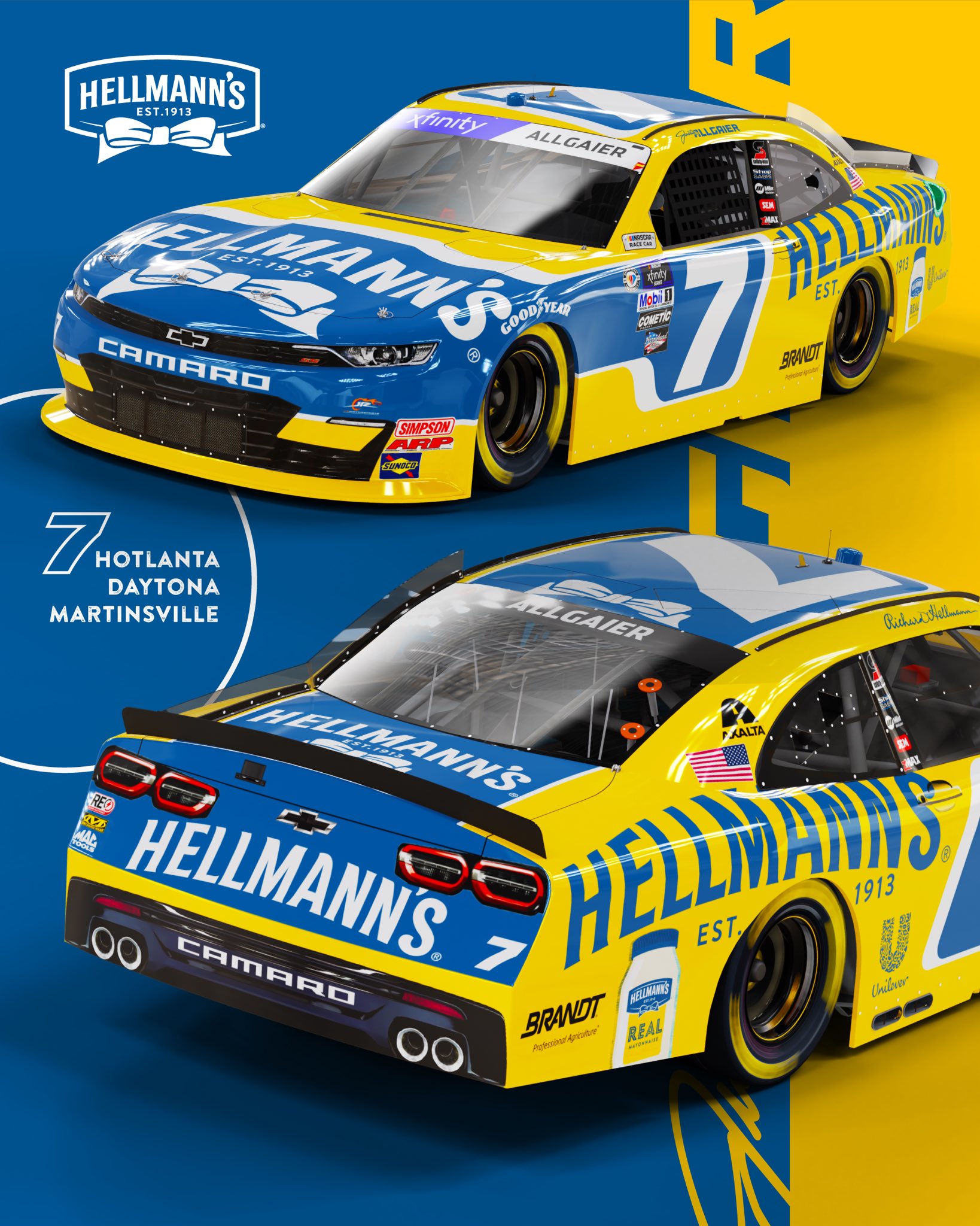 Justin Allgaier Hellman's Sceme