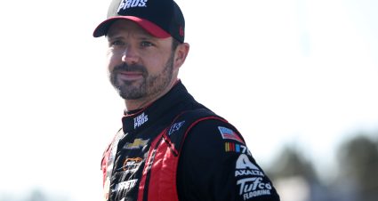 PORTLAND, OREGON - JUNE 03: Josh Berry, driver of the #8 Tire Pros Love The Drive Chevrolet, looks on during practice for the NASCAR Xfinity Series Pacific Office Automation 147 at Portland International Raceway on June 03, 2023 in Portland, Oregon. (Photo by James Gilbert/Getty Images) | Getty Images