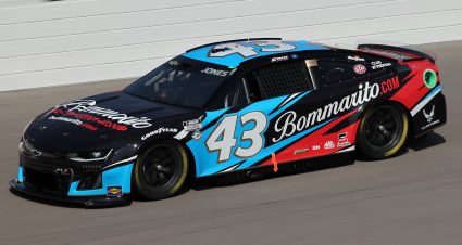 MADISON, ILLINOIS - JUNE 03: Erik Jones, driver of the #43 Bommarito.com Chevrolet, drives during practice for the NASCAR Cup Series Enjoy Illinois 300 at WWT Raceway on June 03, 2023 in Madison, Illinois. (Photo by Jonathan Bachman/Getty Images) | Getty Images