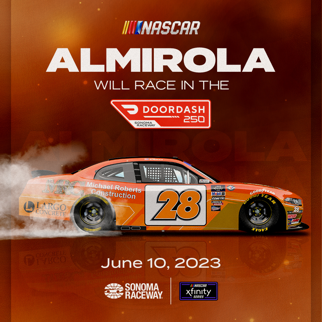 Aric Almirola Sonoma Scheme