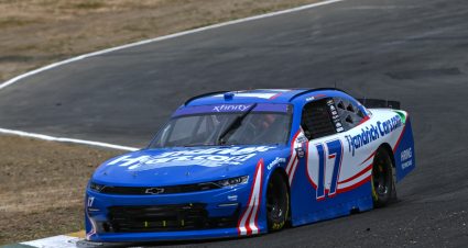 SONOMA, CALIFORNIA - JUNE 09: Kyle Larson, driver of the #17 HendrickCars.com Chevrolet, drives during practice for the NASCAR Xfinity Series DoorDash 250 at Sonoma Raceway on June 09, 2023 in Sonoma, California. (Photo by Logan Riely/Getty Images) | Getty Images