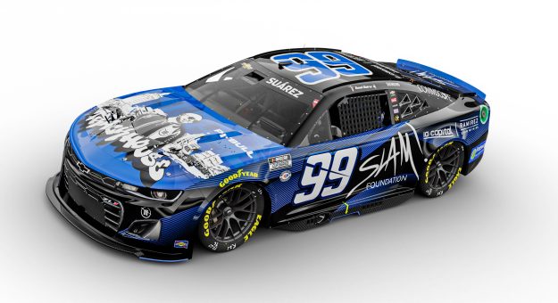 Visit Daniel Suárez to drive Pitbull album, SLAM! paint scheme at New Hampshire page