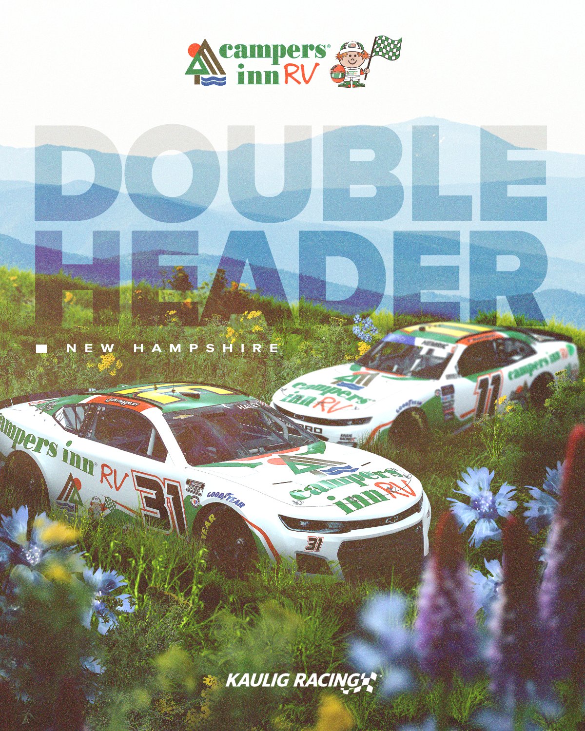 Justin Haley, Daniel Hemric