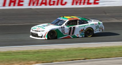 LOUDON, NEW HAMPSHIRE - JULY 14: Daniel Hemric, driver of the #11 Campers Inn RV Chevrolet, drives during qualifying for the NASCAR Xfinity Series Ambetter Health 200 at New Hampshire Motor Speedway on July 14, 2023 in Loudon, New Hampshire. (Photo by Meg Oliphant/Getty Images) | Getty Images
